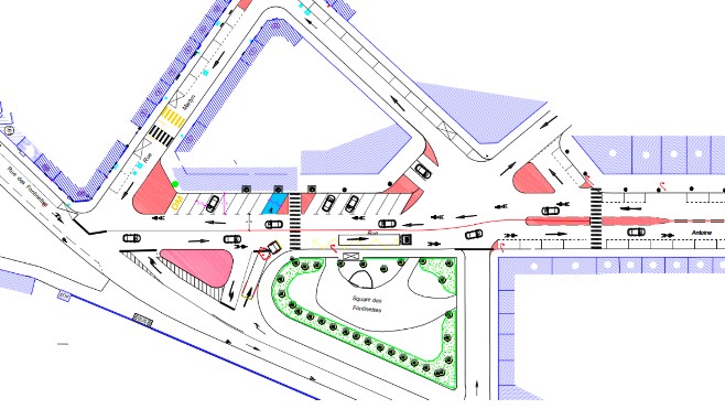 Calais: attention aux modifications de circulation et de stationnement autour du square des fontinettes