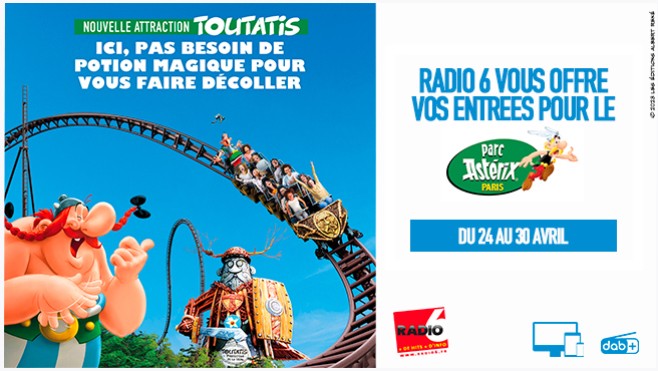 Gagnez vos entrées pour LE PARC ASTERIX