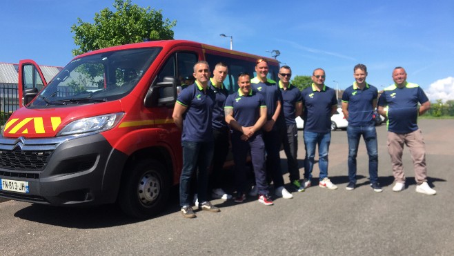 Des pompiers de Calais à l’assaut de la Breizh Twin Towers Race