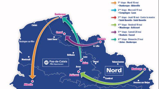 Cyclisme : la course des 4 jours de Dunkerque part ce mardi midi en direction d'Abbeville. 