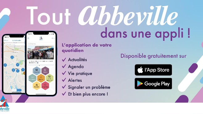 Abbeville dispose désormais d'une application pour smartphone