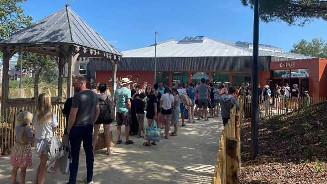 Grosse affluence pour la réouverture de l'Aquaclub de Belle-Dune