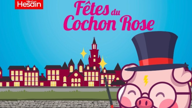 Hesdin: six jours de festivités pour les Fêtes du Cochon Rose