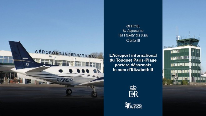 Au Touquet, l’aéroport international portera le nom d’Elizabeth II 