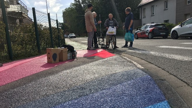 A Saint-Pol-sur-mer, les écoliers suivront un parcours d'art design ludique sur les trottoirs !