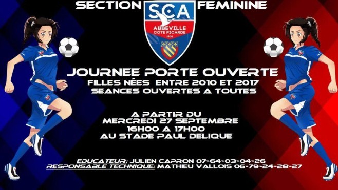 En football, le SC Abbeville créé une section féminine jeunes