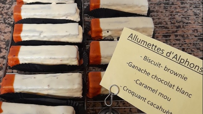 A Guines, un pâtissier lance un nouveau dessert : « les Allumettes d'Alphonsine » !