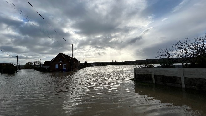 Inondations : situation critique à Polincove