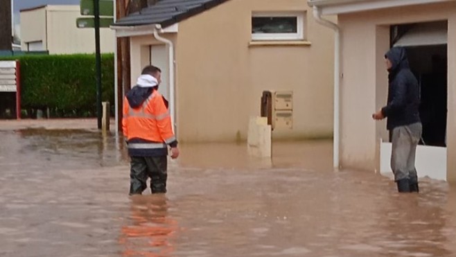 L’arrière-pays du Calaisis sous les eaux