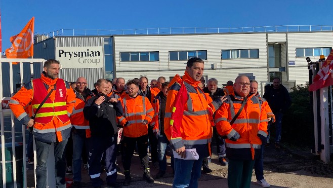 A Calais, les salariés de Prysmian-Draka appellent à une marche contre la mort de leur industrie samedi ! 