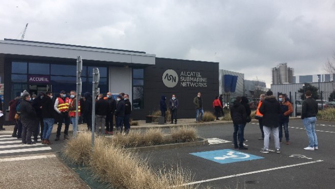 Mobilisation d’une partie des salariés d’ASN à Calais quant au devenir de l’entreprise