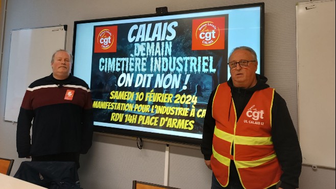 La CGT en ordre de bataille pour défendre l’industrie à Calais