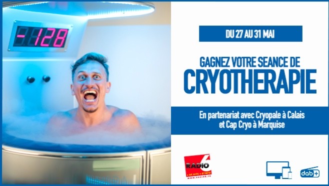 Testez la cryothérapie avec Cryopale à Calais et Cap Cryo à Marquise