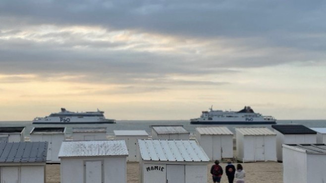 Grève chez P&O Ferries au port de Calais