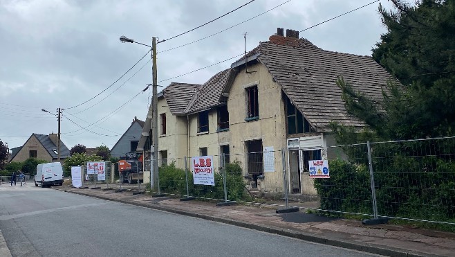 Saint-Pol sur mer : la destruction de la cité des cheminots se poursuit...