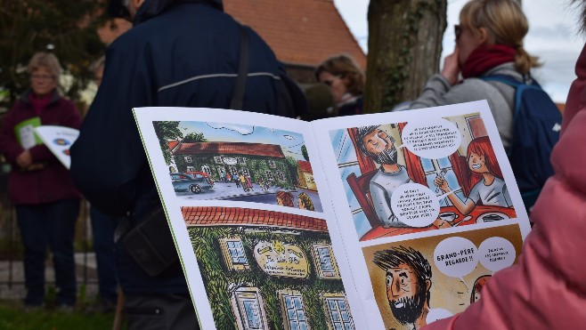 Les Escapades : le village d'Hardinghen se dévoile grâce à une BD