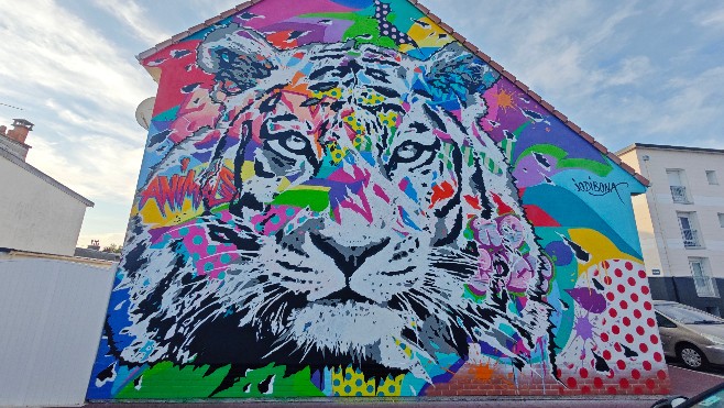 Calais : rencontre avec deux artistes du Festival de Street Art