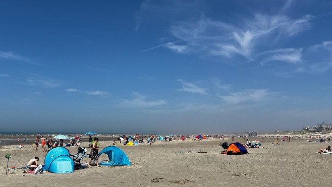 Vague de chaleur et affluence sur les plages du littoral