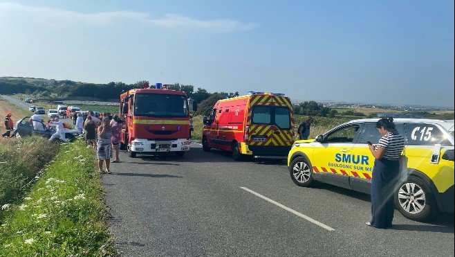 Boulogne sur mer : deux personnes grièvement blessées rue de l'Aiglon lors d'un accident.