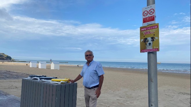 Au Portel, il est interdit de fumer sur la plage. 