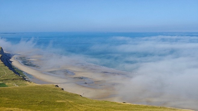 Des opérations de sauvetage au Cap Blanc-Nez ce samedi après-midi. 