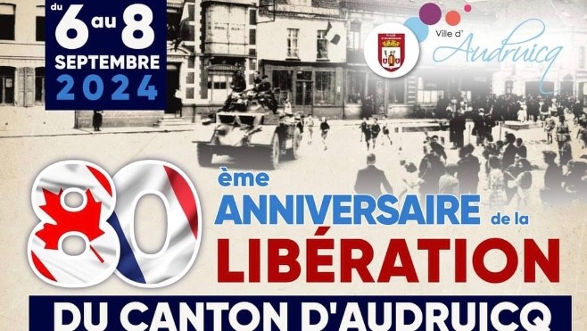 Le canton d'Audruicq fête le 80ème anniversaire de la Libération à partir de ce vendredi et jusqu'à dimanche. 