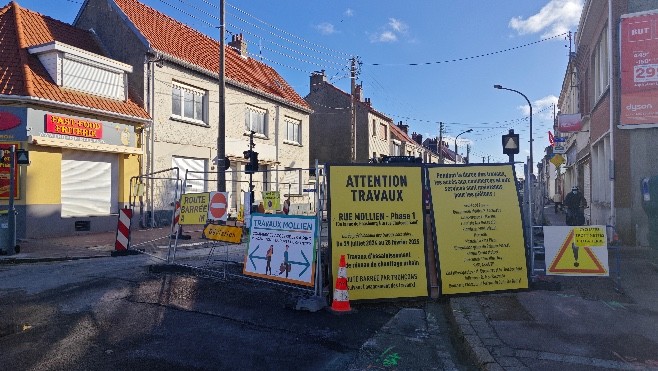 A Calais, les commerçants de la rue Mollien vont être indemnisés par la mairie. 