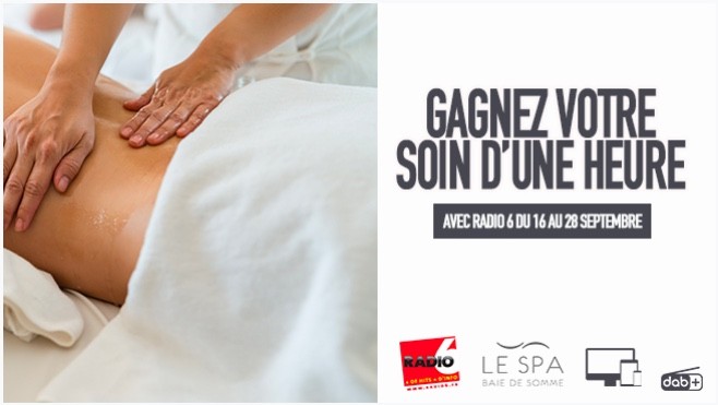 Gagnez un soin d'une heure avec LE SPA BAIE DE SOMME