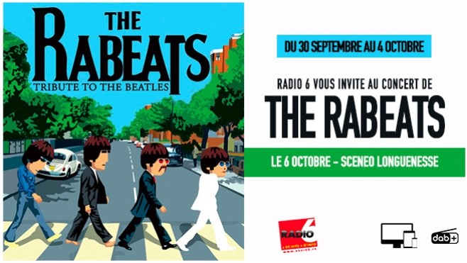 JEU WEB - Gagnez vos places pour le concert de The Rabeats au Scénéo de Longuenesse.