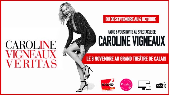 Radio 6 vous invite au spectacle de Caroline Vigneaux à Calais