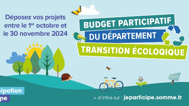 Le département de la Somme relance son budget participatif