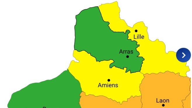 Météo : Impact limité de la tempête Kirk pour la Somme, le Pas de Calais et le Nord.