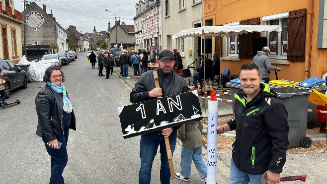 Un an après les inondations, le collectif des riverains de la Liane réunis pour un moment convivial 