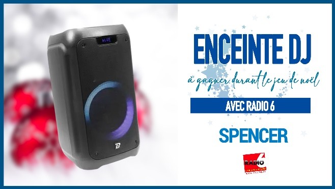 Grand jeu de noël - Gagnez une enceinte portative DJ avec Spencer