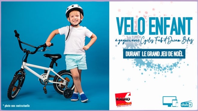 Grand jeu de Noël - Gagnez votre vélo enfant avec Cycles Fab et Dream Bikes