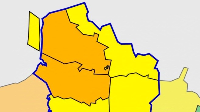 Tempête : le Pas-de-Calais et la Somme en vigilance orange demain. 