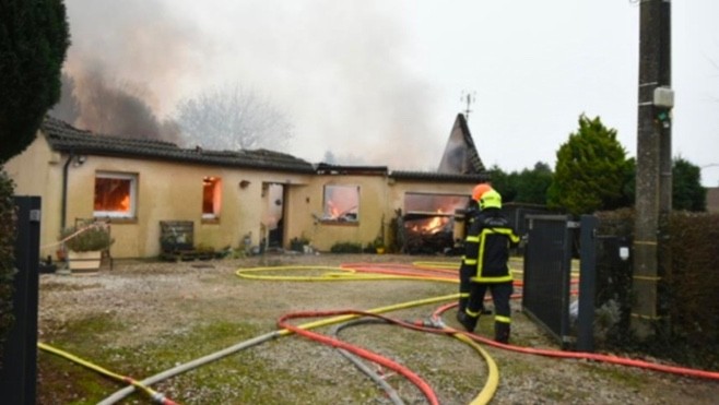 Un feu d'habitation à Alembon. 