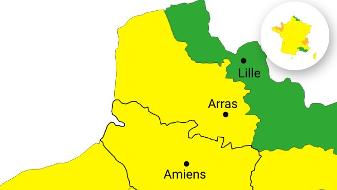 Le Pas-de-Calais et la Somme en vigilance pour vent ce dimanche, trafic perturbé pour DFDS entre Douvres et Calais