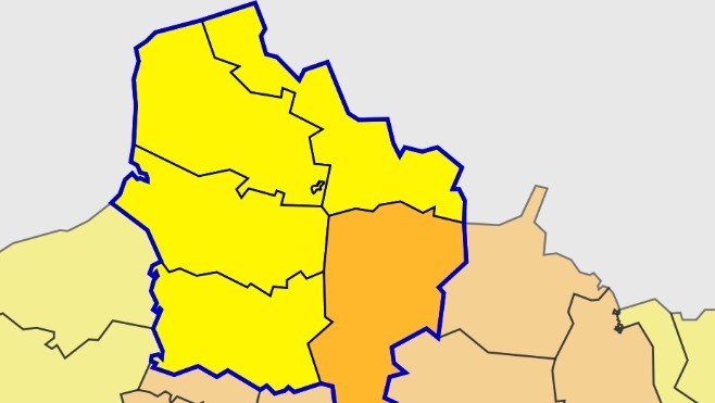 Météo : vigilance jaune dans la nuit de dimanche et lundi matin pour vent violent et risque de crue