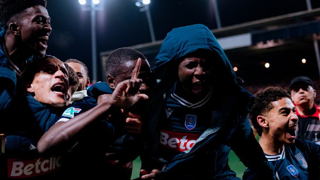 Dunkerque accueillera le PSG en demi-finale de la Coupe de France