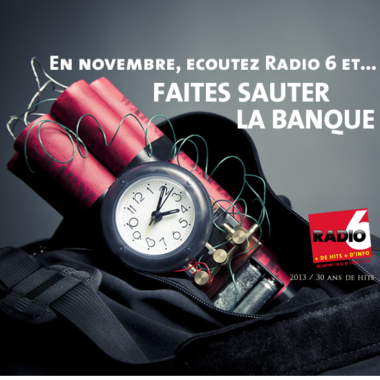 En Novembre... Faîtes sauter la banque de Radio 6 !