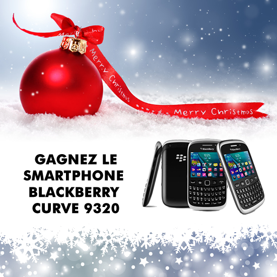 Gagnez le dernier Smartphone Blackberry