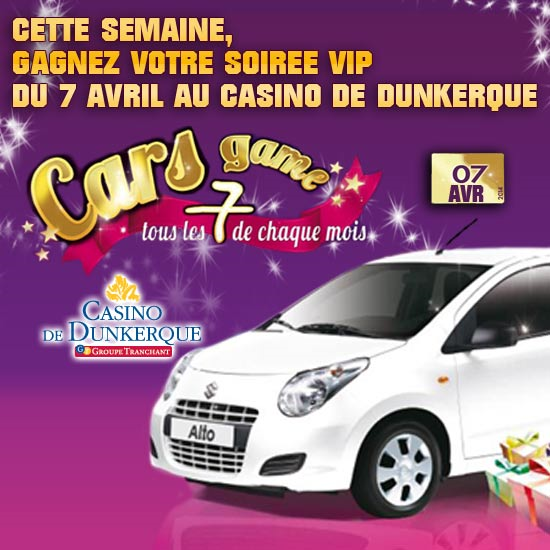 Gagnez vos Pack VIP Casino de Dunkerque