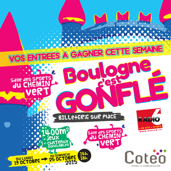 JEU WEB - Gagnez vos entrées pour Boulogne C'est Gonflé