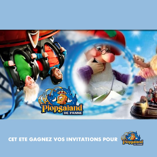 Gagnez vos entrées pour Plopsaland