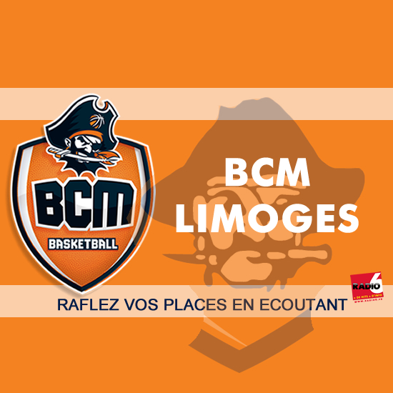 JEU WEB - Gagnez vos invitations pour BCM / LIMOGES