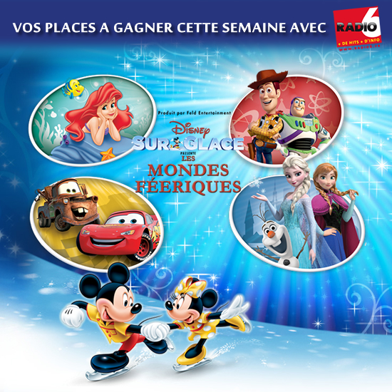 JEU WEB - Gagnez les dernières invitations pour Disney Sur Glace au Zénith de Lille