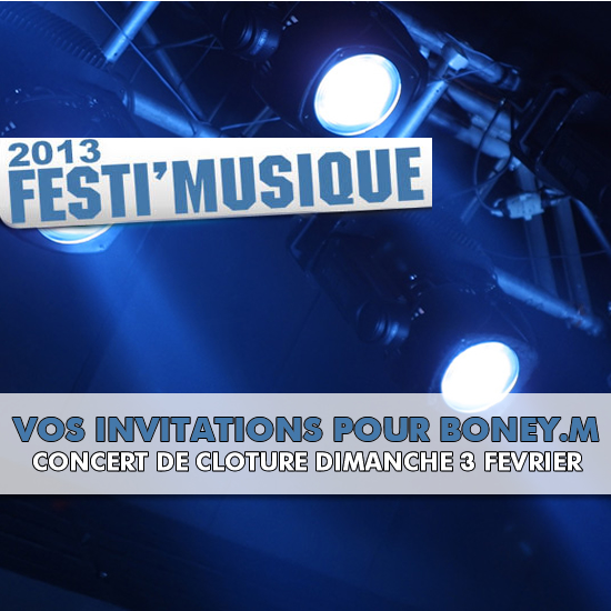 Gagnez vos invitations pour le concert de TRIBUTE BONEY M - FESTIMUSIQUE