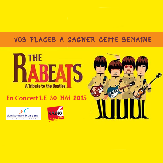 Gagnez vos invitations pour le spectacle des Rabeats