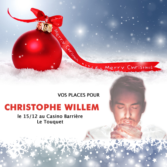 Gagnez vos places pour Christophe Willem